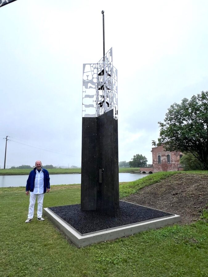 Concorso di scultura “De acqua et terra”: vince l’Ecoidrovora di Antonio Scarduzio