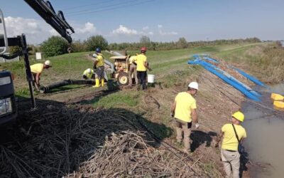 CONSORZI DI BONIFICA ANCORA AL LAVORO FULL TIME PER LO SMALTIMENTO DELLE ACQUE NELLE AREE PIÙ COLPITE