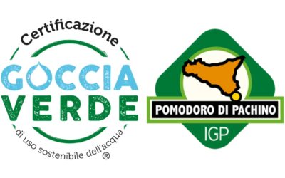 CONSORZIO POMODORO DI PACHINO PRIMA IGP AD OTTENERE CERTIFICAZIONE GOCCIA VERDE