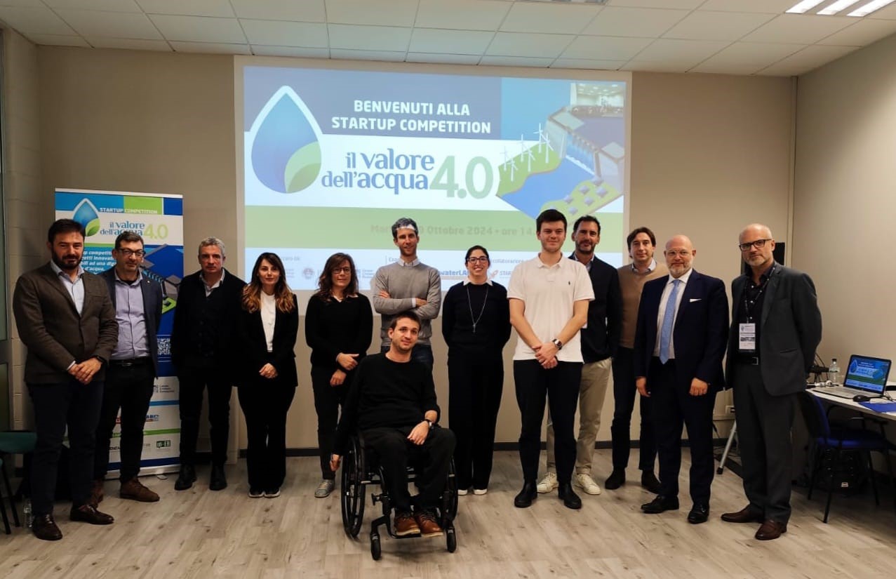 Startup Competition “Il Valore dell’Acqua 4.0”: sei le soluzioni proposte all’insegna di innovazione e sostenibilità